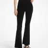 Stretch Knit Flared Legging
