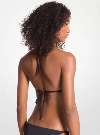 Stretch Nylon Triangle Bikini Top