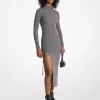 Stretch Wool Ruched Dress