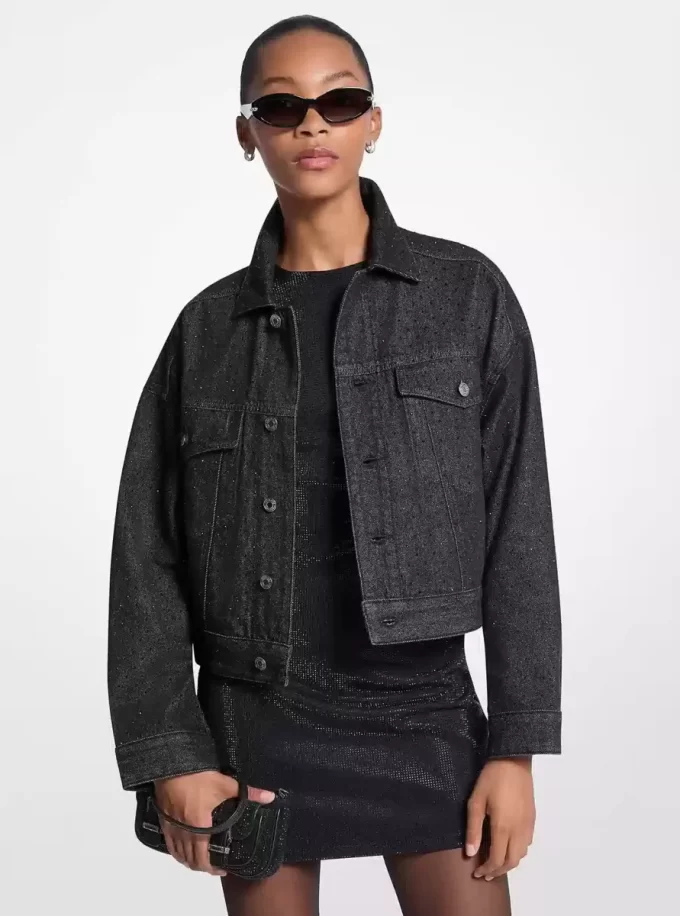 Studded Denim Jacket