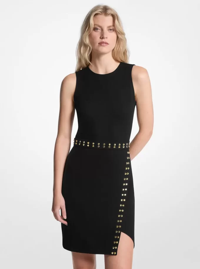 Studded Mini Dress