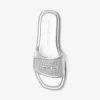Suki Embellished Metallic Slide Sandal