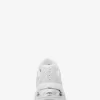 Toni Embellished Linen Blend Trainer
