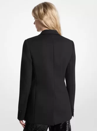 Twill Tuxedo Blazer
