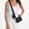 Vincent Small Saffiano Leather Crossbody Bag with Signature Logo Card Case