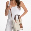 Vincent Small Signature Logo Convertible Tote Bag with Card Case