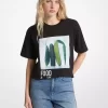 Watch Hunger Stop Cotton and Linen Blend T-Shirt