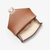 Whitney Medium Color-Block and Signature Logo Shoulder Bag