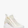 Willis Metallic Stretch Knit Trainer