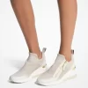 Willis Metallic Stretch Knit Trainer