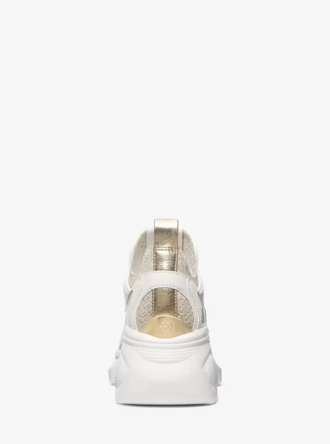 Zuma Metallic and Mesh Trainer